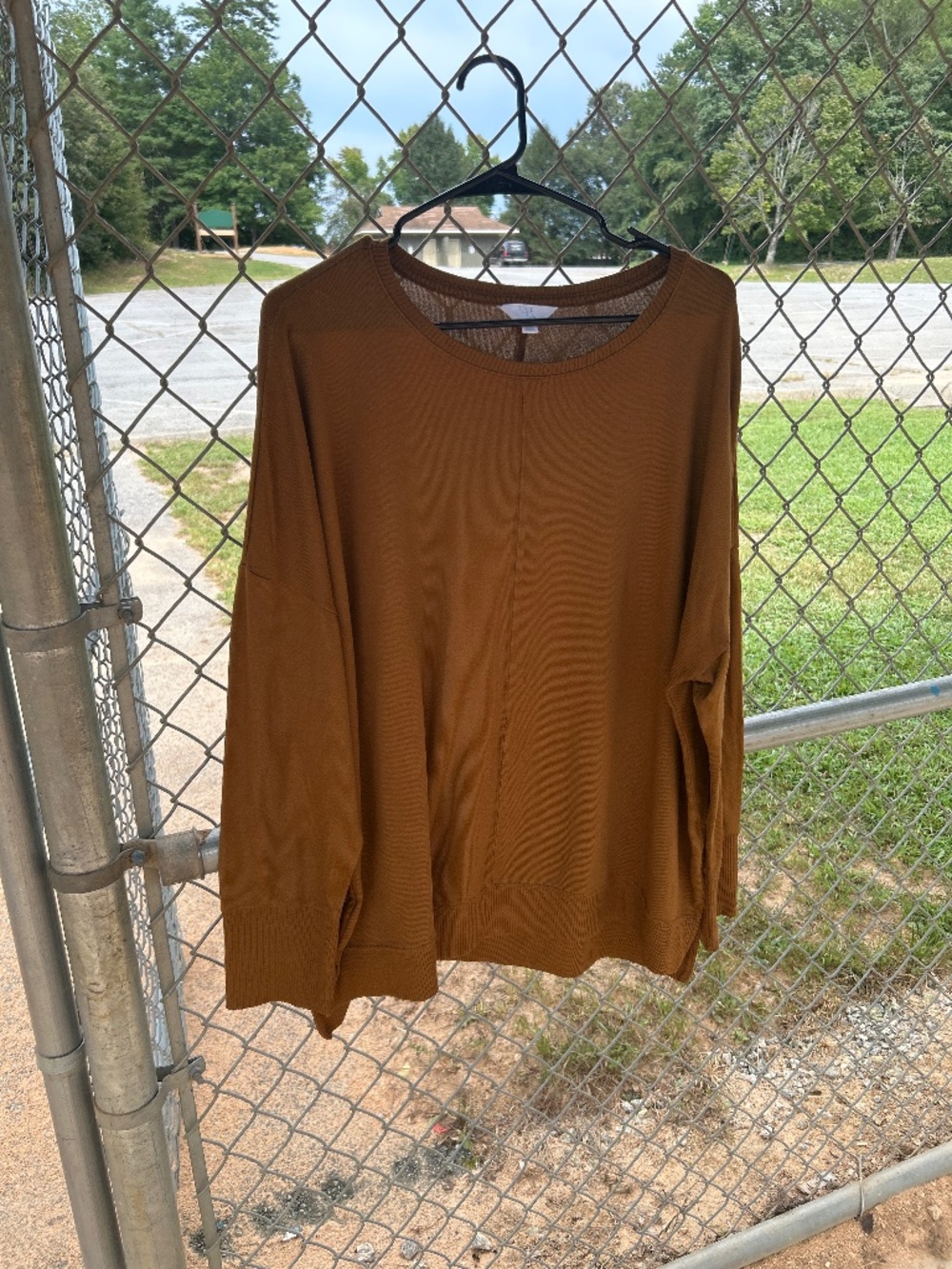 Brown oversized sweater